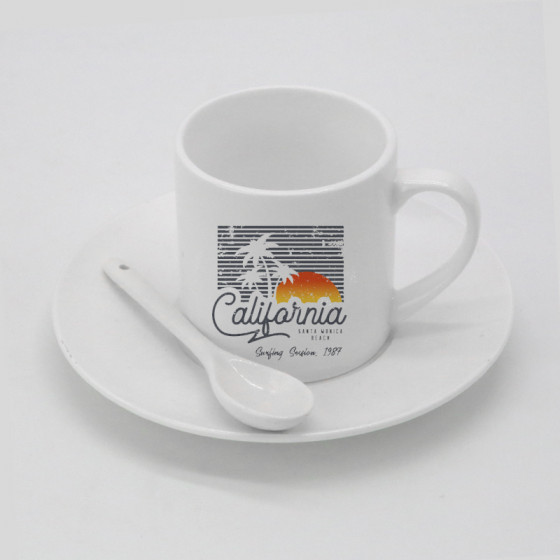Tazzina da Caffè con Piattino Personalizzata