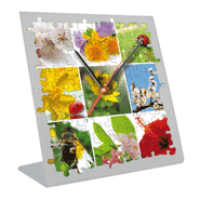 Orologio Plexi Puzzle-Orologio personalizzato con foto