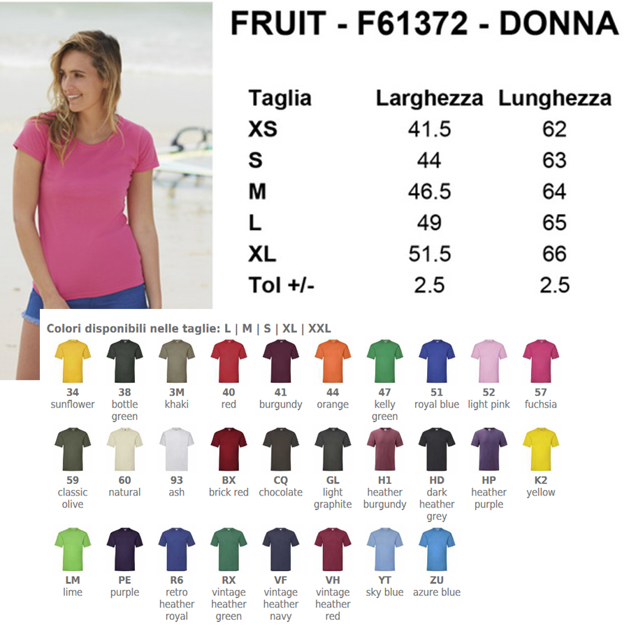 Maglietta Ladyfit Personalizzata Express - immagine 2