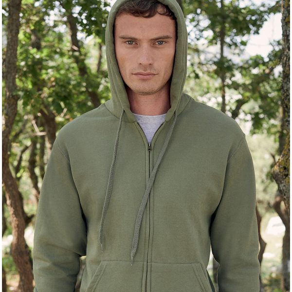 Felpa Zip con Cappuccio Adulto Personalizzata Express
