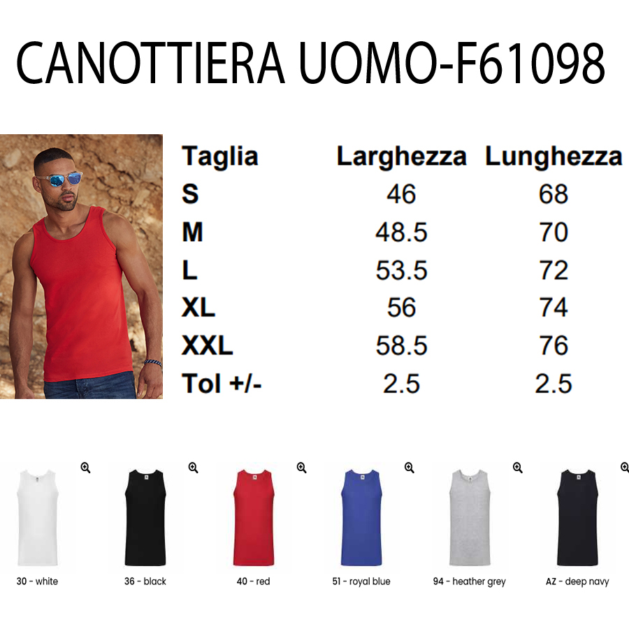 Canottiera Uomo Personalizzata Express - immagine 2