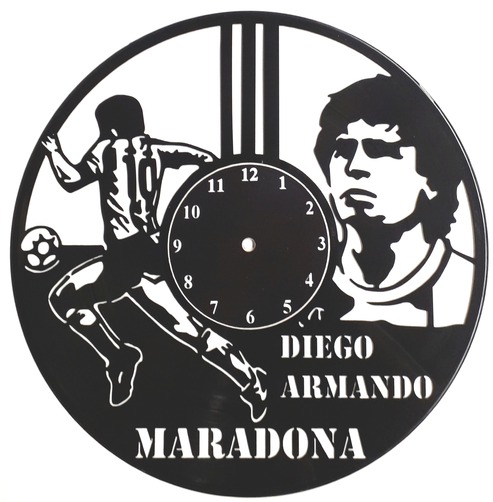 Orologio vinile maradona