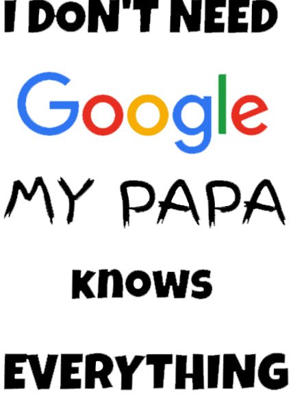 i don' need gool my papà