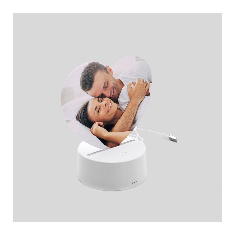 Lampada Personalizzata Express Led Cuore