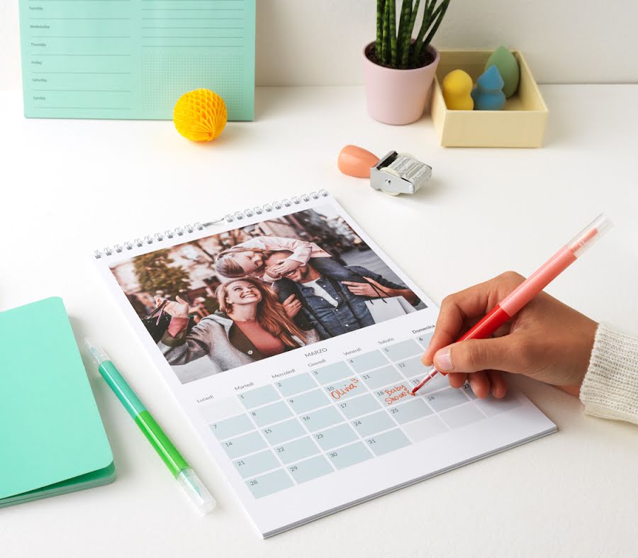 Calendario Mensile personalizzato 30x40cm - immagine 6