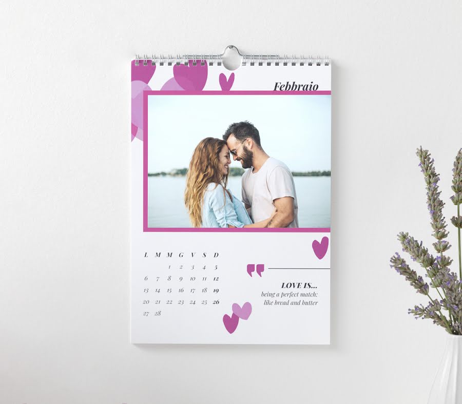 Calendario Mensile personalizzato 30x40cm - immagine 5