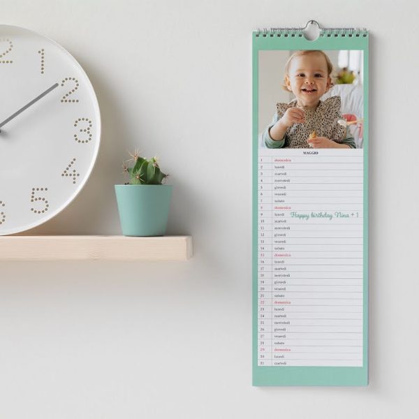 Calendario Scrivibile Slim