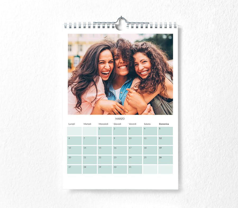 Calendario Mensile personalizzato 30x40cm