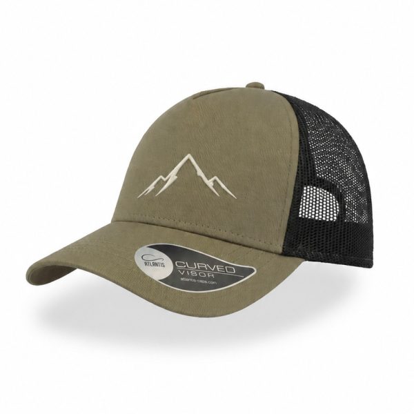 Cappello con Rete Ricamato