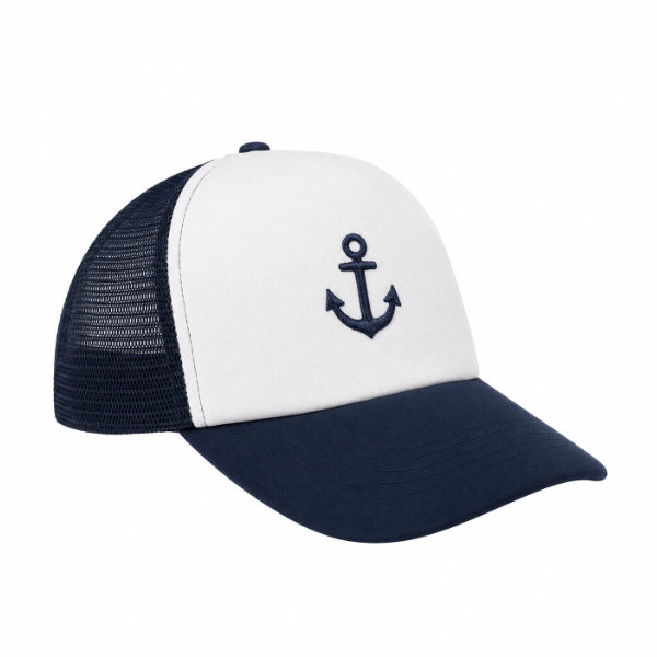 cappello trucker ricamato