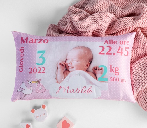 Cuscino Rettangolare Personalizzato