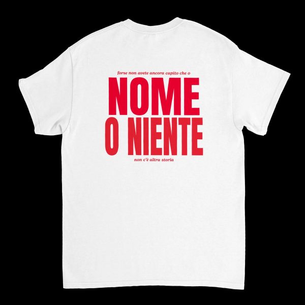 Maglietta Personalizzata "Nome o Niente"